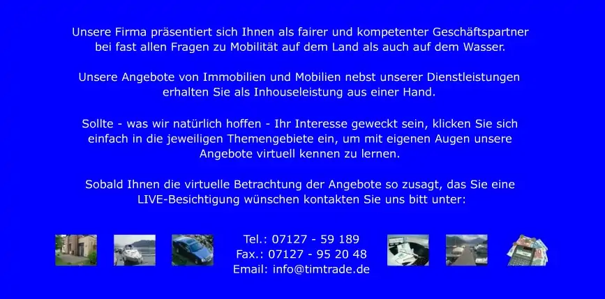 Angebote der Timtrade GmbH
